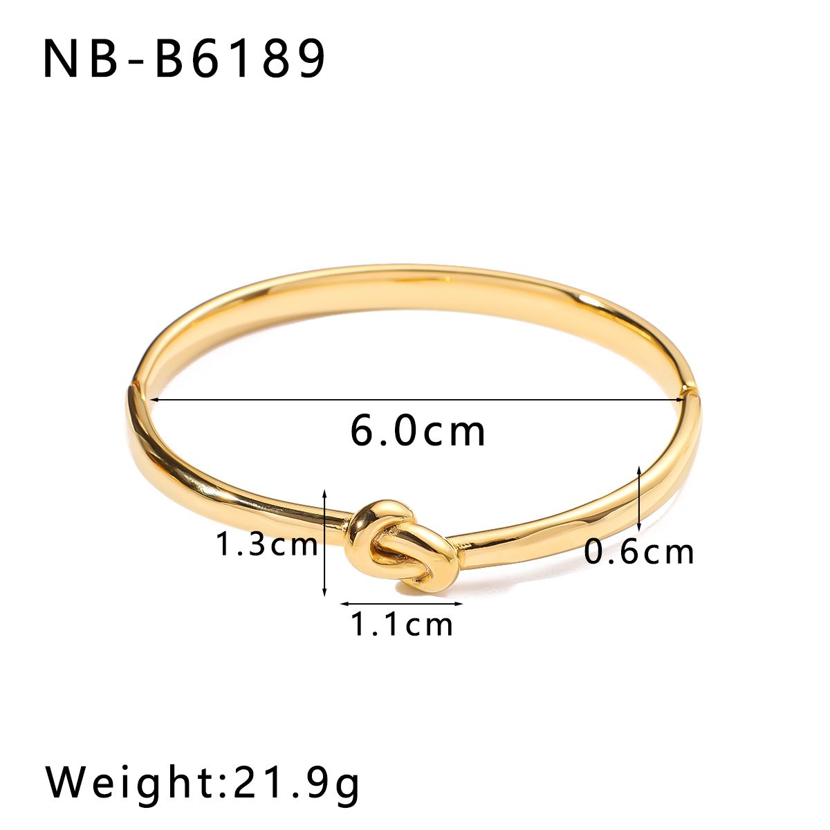 Stainless Steel CZ Geometric Open Bangle Style DM5030008 Wholesale product image