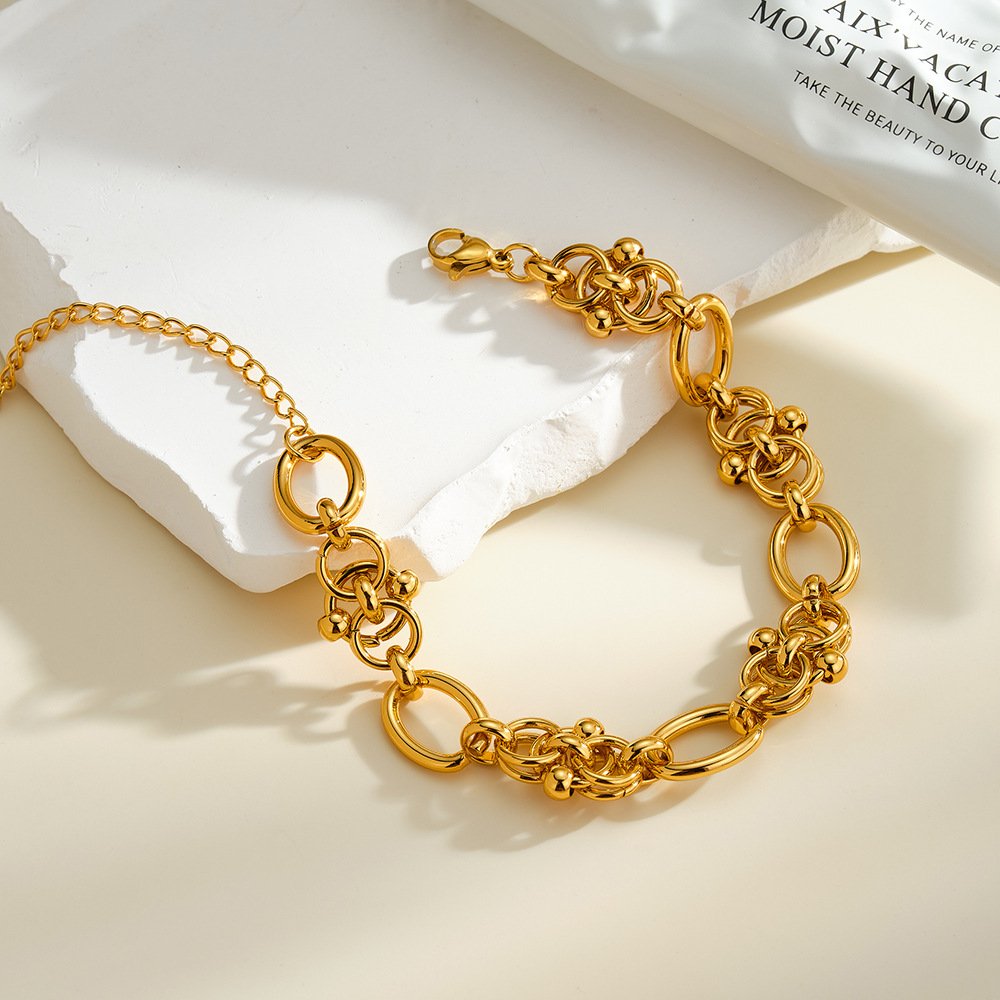 Stainless Steel Geometric Bracelet Wholesale product image