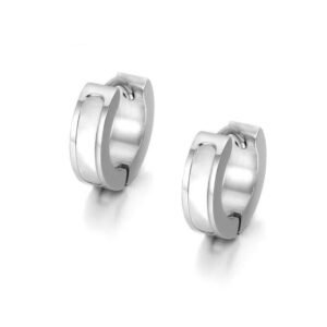 12mm 9mm Stainless Steel Shell Earrings Wholesale product image