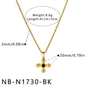 Stainless Steel Cross Vintage Jewelry Pendant Wholesale product image