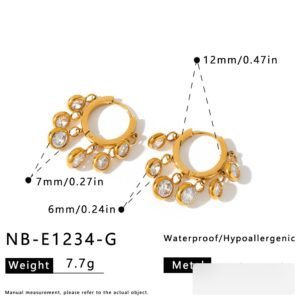 Stainless Steel CZ Minimalist Jewelry Necklace Wholesale product image