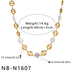 Stainless Steel Pearl CZ Minimalist Jewelry Bracelet Wholesale product image