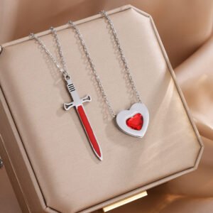 Stainless Steel Heart Jewelry Pendant Style S0750011 Wholesale product image