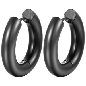 16mm 10mm 12mm 14mm Stainless Steel Heart Earrings Wholesale product image