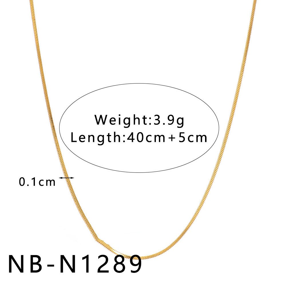 Stainless Steel Hollow Necklace Wholesale product image