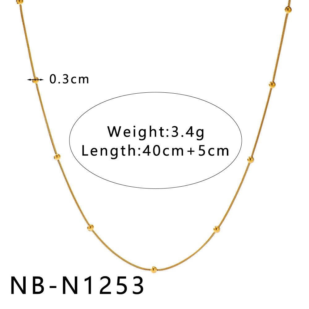Stainless Steel Hollow Necklace Wholesale product image