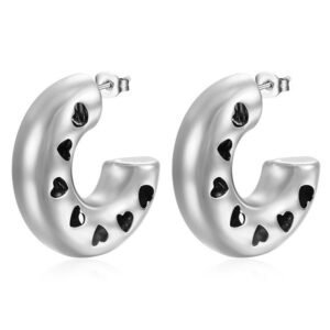 Stainless Steel Earrings Style DMEH0147 Wholesale product image