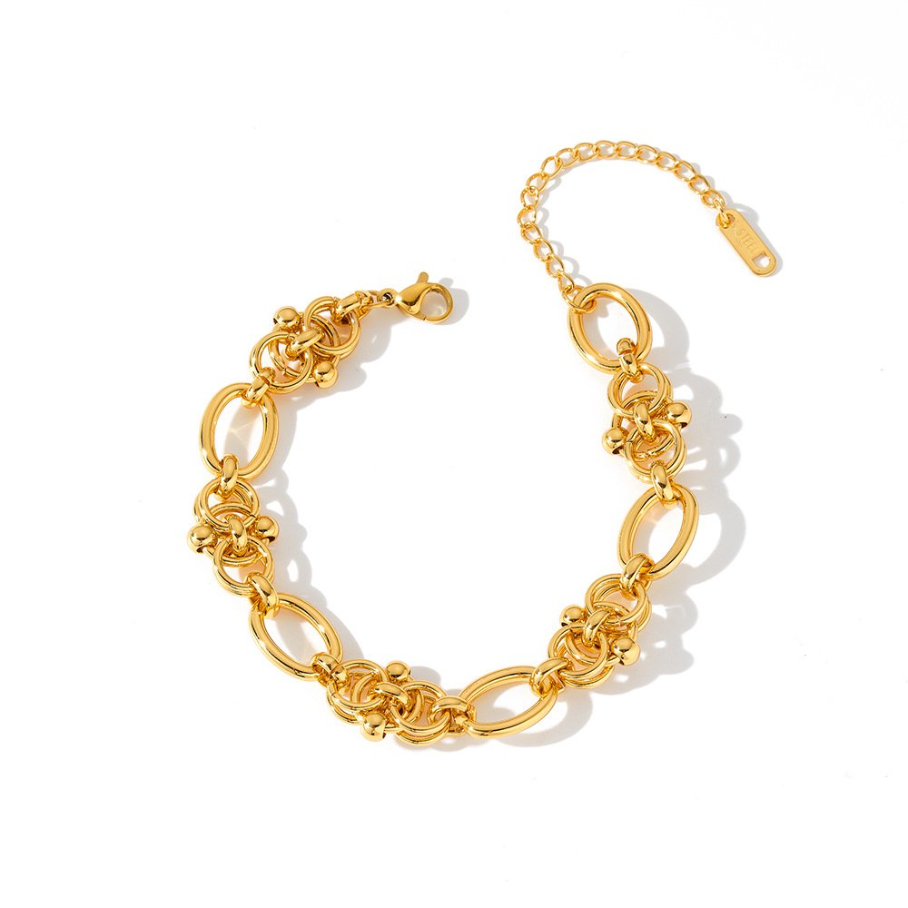 Stainless Steel Geometric Bracelet Wholesale product image