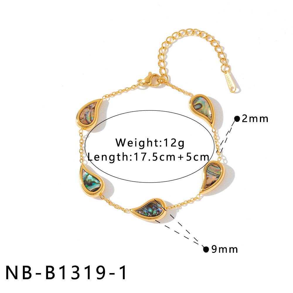 Stainless Steel Shell Minimalist Bracelet Wholesale product image