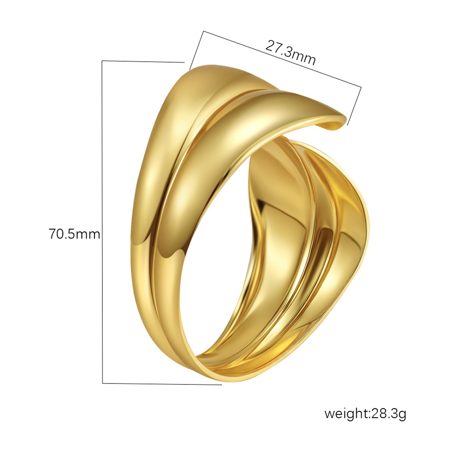 Stainless Steel Bangle Style DMEH0129 Wholesale product image