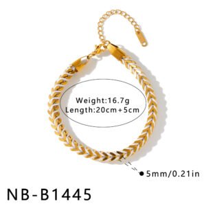 Stainless Steel Minimalist Bracelet Style DM5030261 Wholesale product image