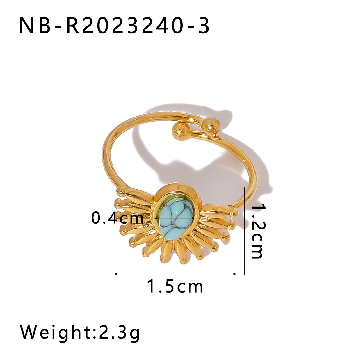 Stainless Steel Open Ring Style DM5030076 Wholesale product image