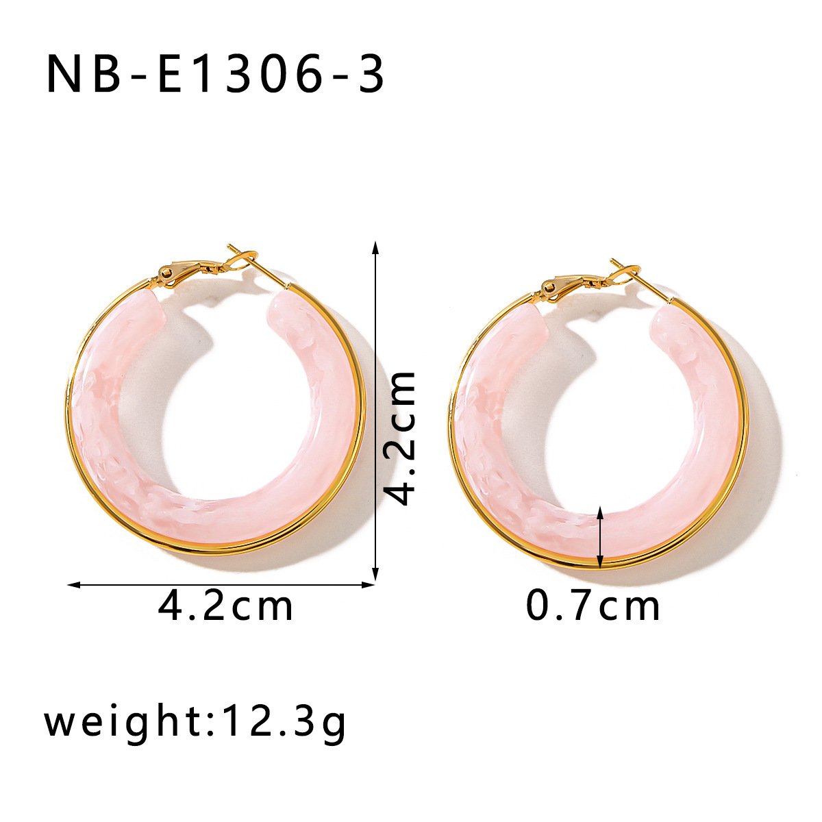 Stainless Steel Hollow Earrings Style DM5030039 Wholesale product image