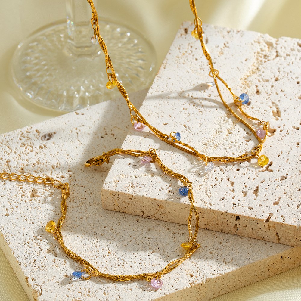 Stainless Steel CZ Jewelry Bracelet Wholesale product image