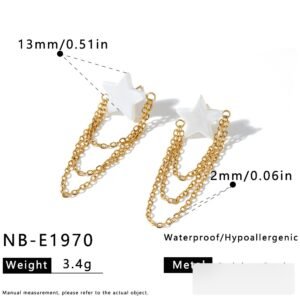 Stainless Steel Minimalist Earrings Wholesale product image
