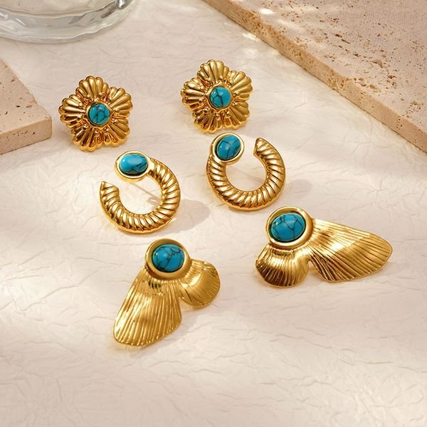 Stainless Steel Earrings Style DMEH0078 Wholesale product image