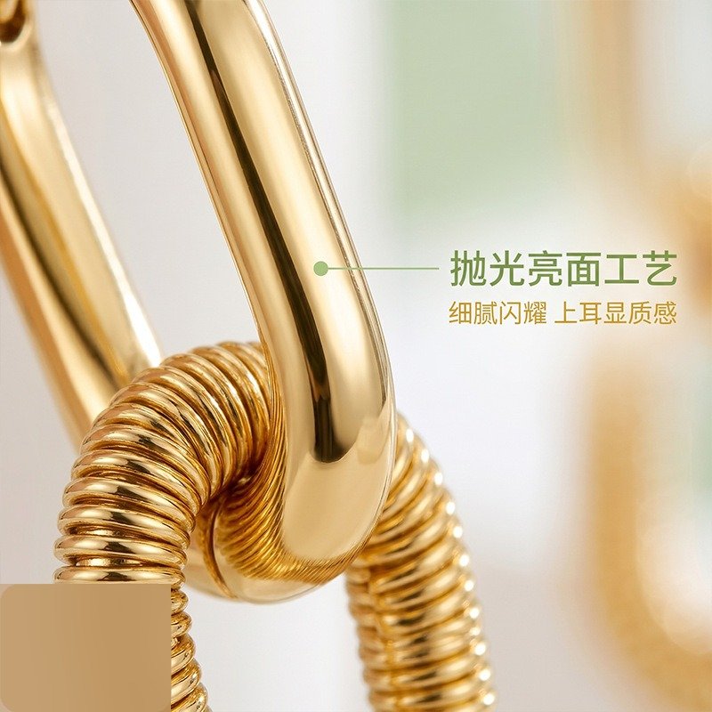 Stainless Steel Heart Earrings Style DMEH0025 Wholesale product image