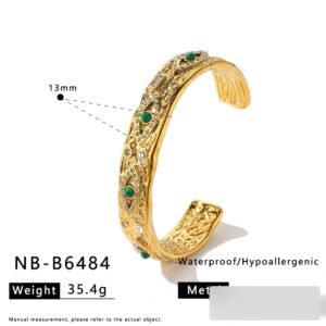 Stainless Steel CZ Bangle Wholesale product image