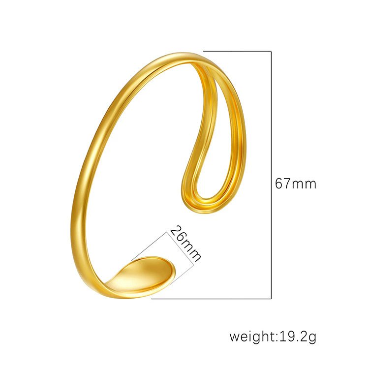 Stainless Steel Bangle Style DMEH0129 Wholesale product image