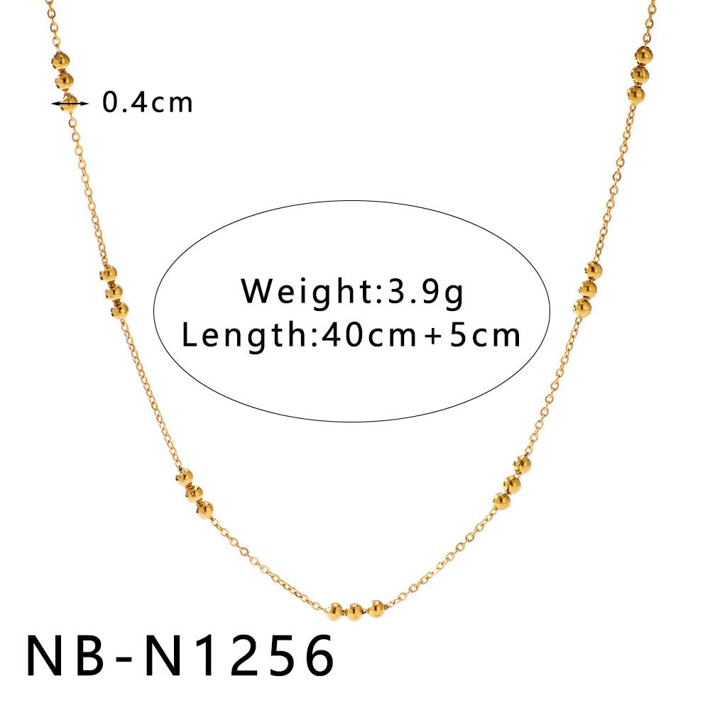 Stainless Steel Hollow Necklace Wholesale product image