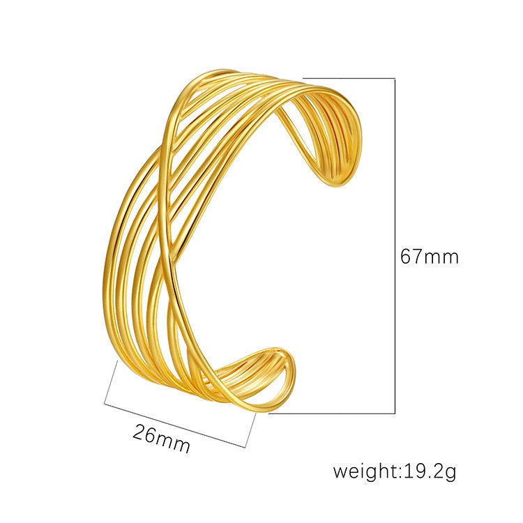 Stainless Steel Bangle Style DMEH0129 Wholesale product image