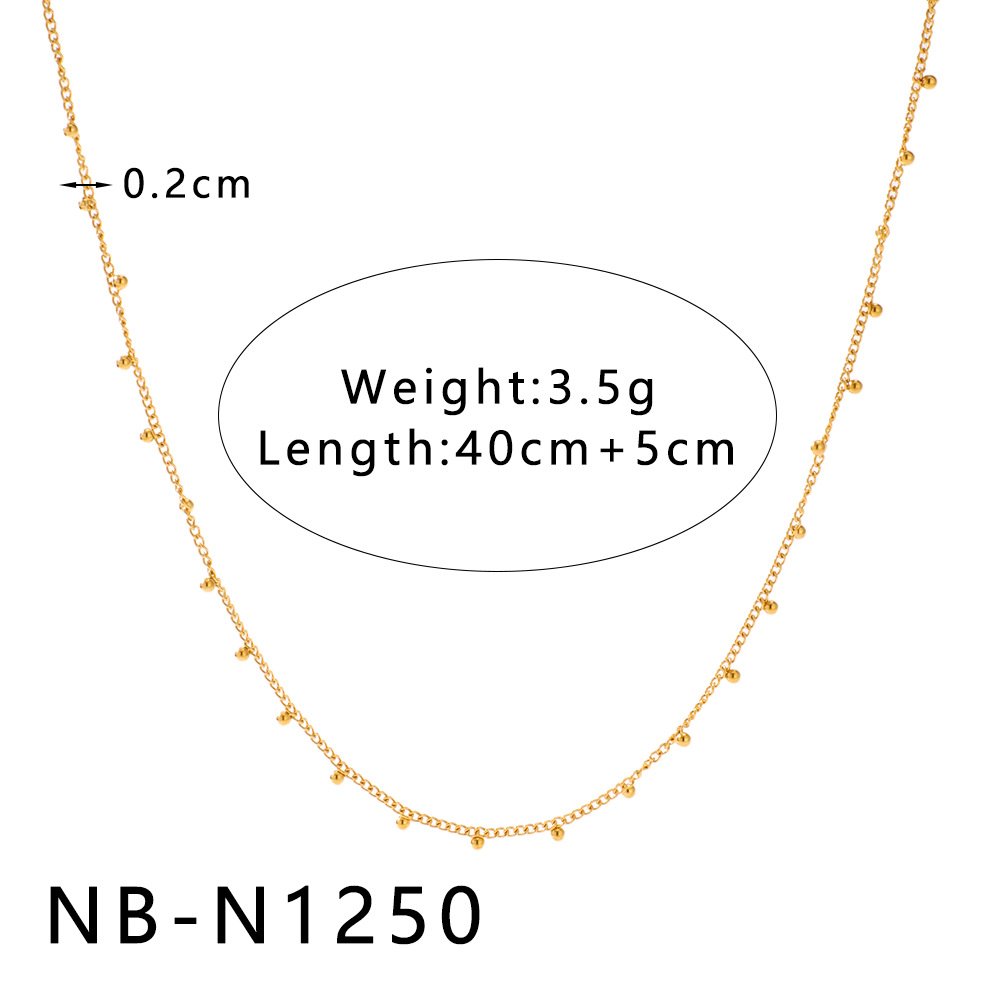 Stainless Steel Hollow Necklace Wholesale product image