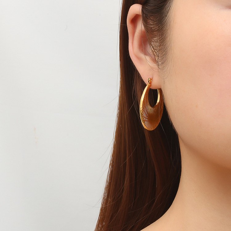 Stainless Steel Earrings Style DMEH0087 Wholesale product image