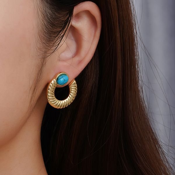 Stainless Steel Earrings Style DMEH0078 Wholesale product image