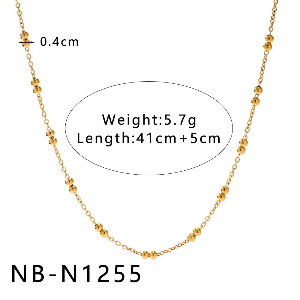 Stainless Steel Hollow Necklace Wholesale product image