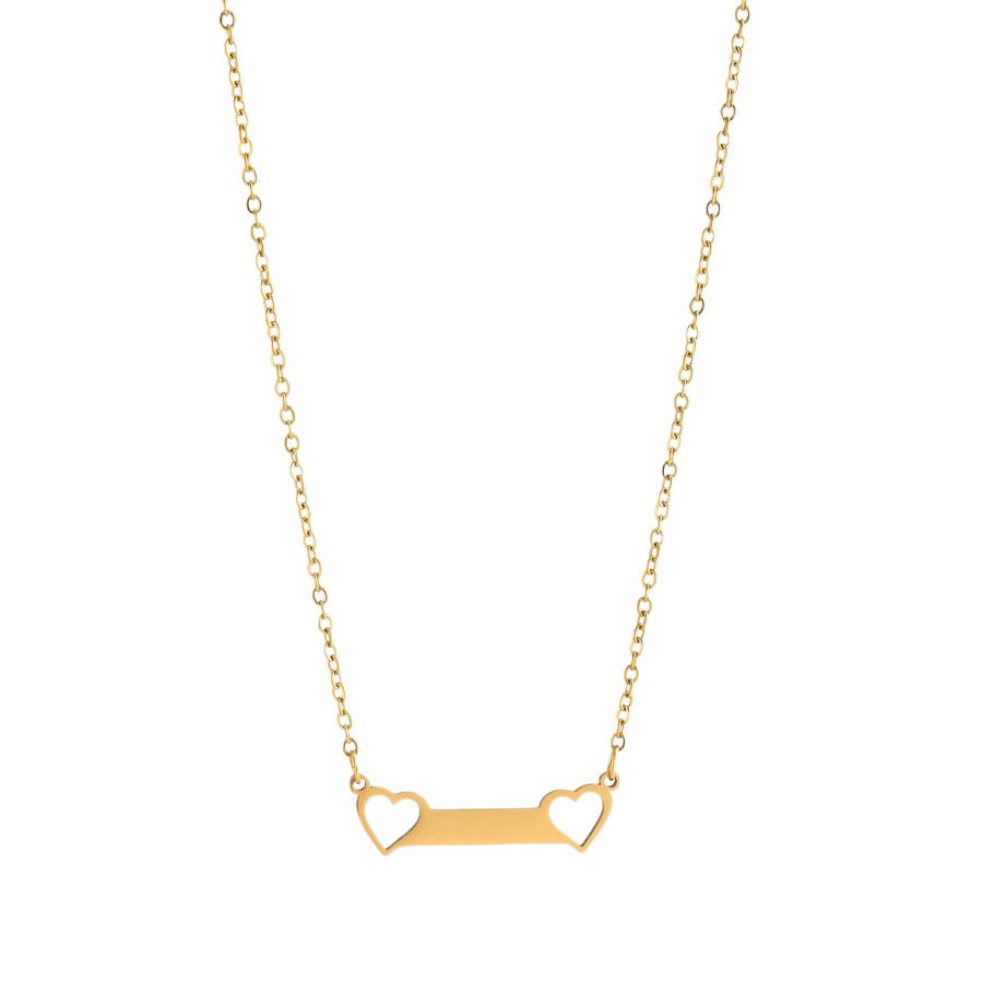 Stainless Steel Heart Hollow Pendant Wholesale product image