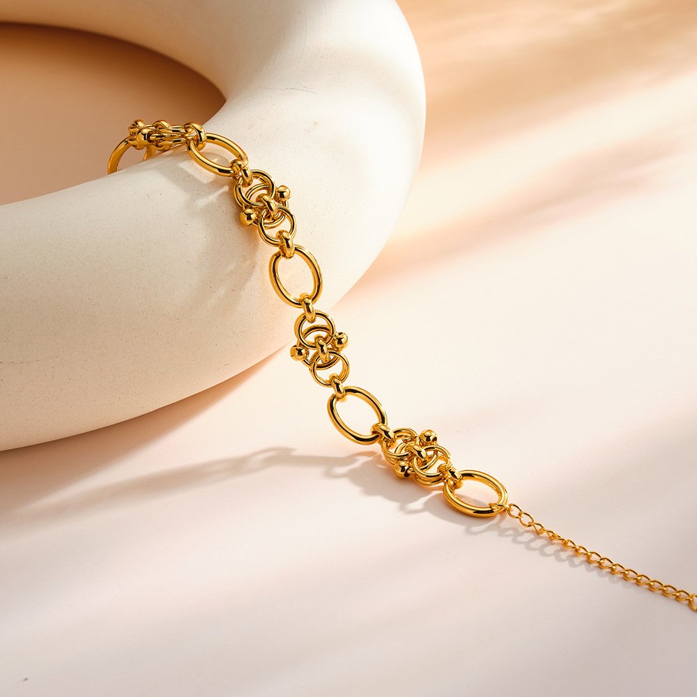 Stainless Steel Geometric Bracelet Wholesale product image