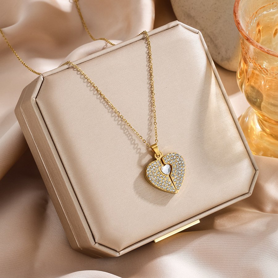 Stainless Steel Heart Jewelry Pendant Style S0750014 Wholesale product image