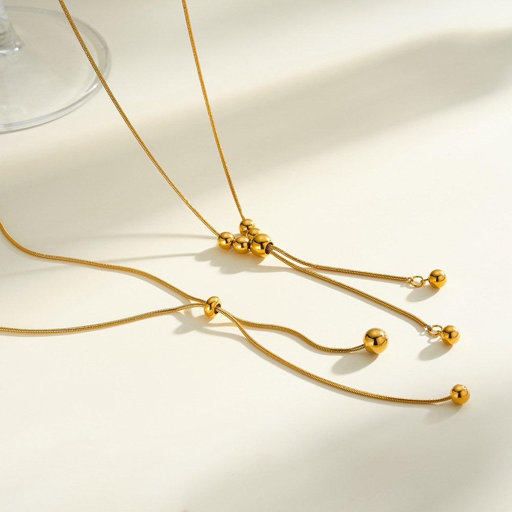 Stainless Steel Minimalist Necklace Style DM5030104 Wholesale product image