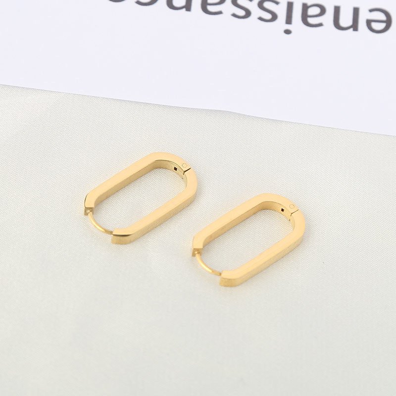 Stainless Steel Nail Earrings Style DMEH0017 Wholesale product image