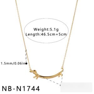 Stainless Steel CZ Necklace Wholesale product image