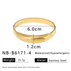 Stainless Steel Minimalist Bangle Style DM5030074 Wholesale product image