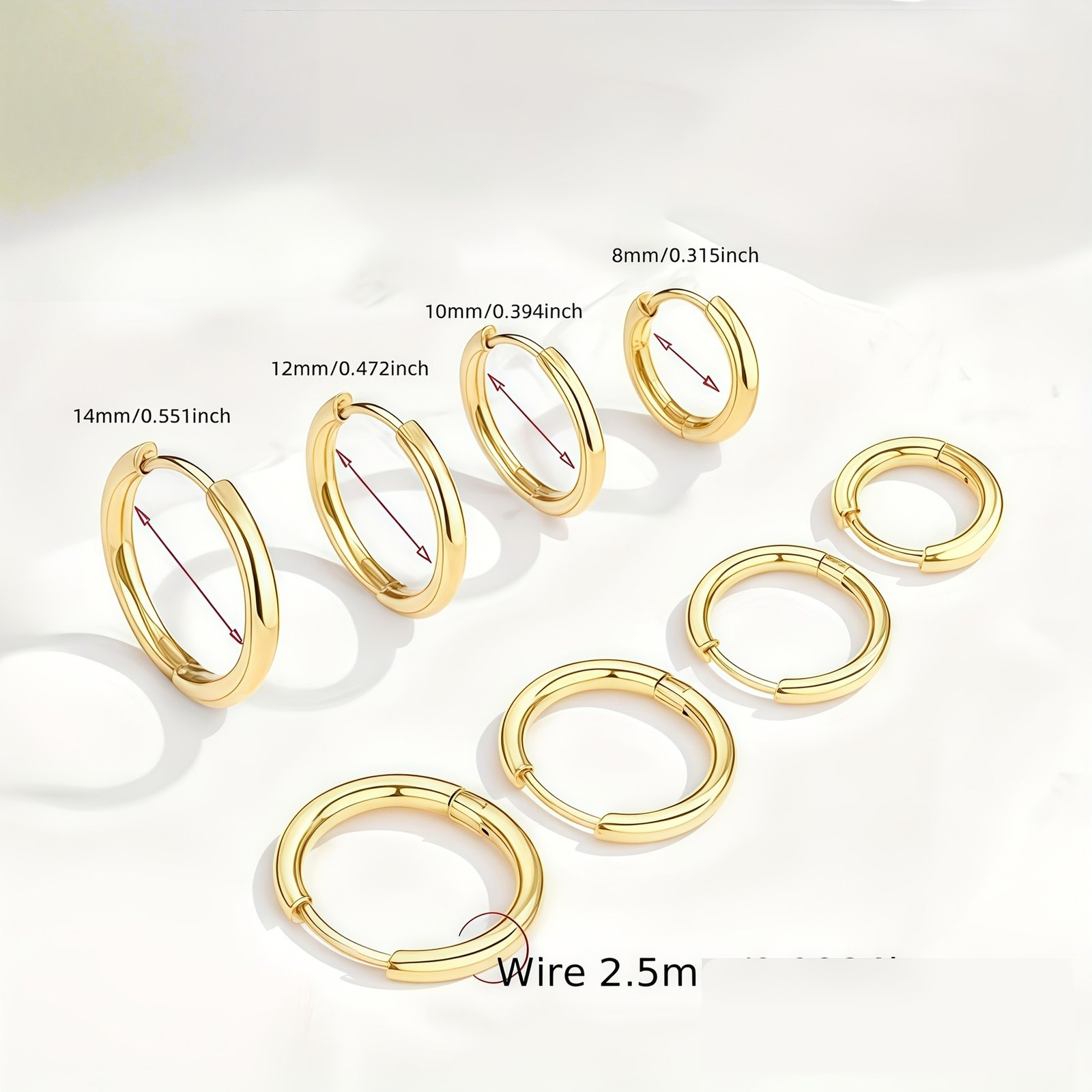 Stainless Steel Earrings Style DMEH0014 Wholesale product image