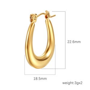 Stainless Steel Earrings Style DMEH0148 Wholesale product image