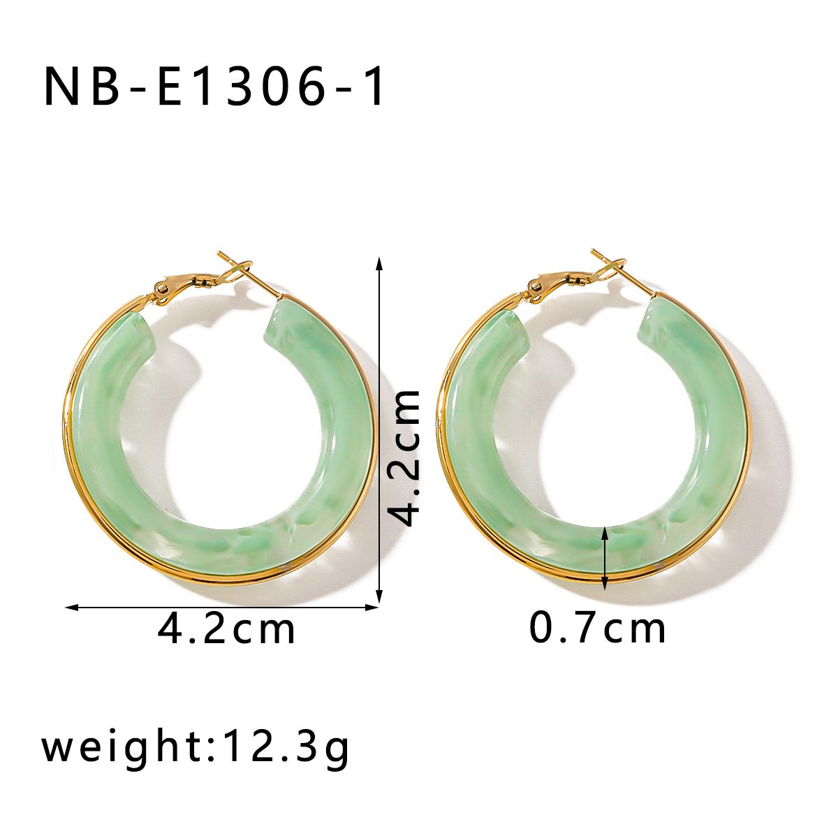 Stainless Steel Hollow Earrings Style DM5030039 Wholesale product image
