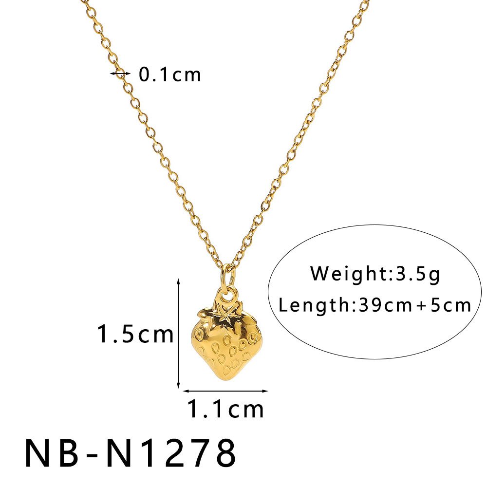 Stainless Steel Hollow Necklace Wholesale product image