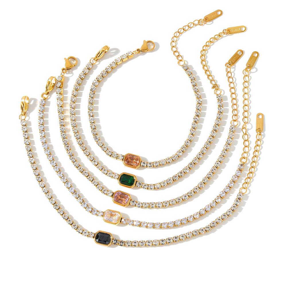 Stainless Steel CZ Minimalist Bracelet Style DM5030032 Wholesale product image