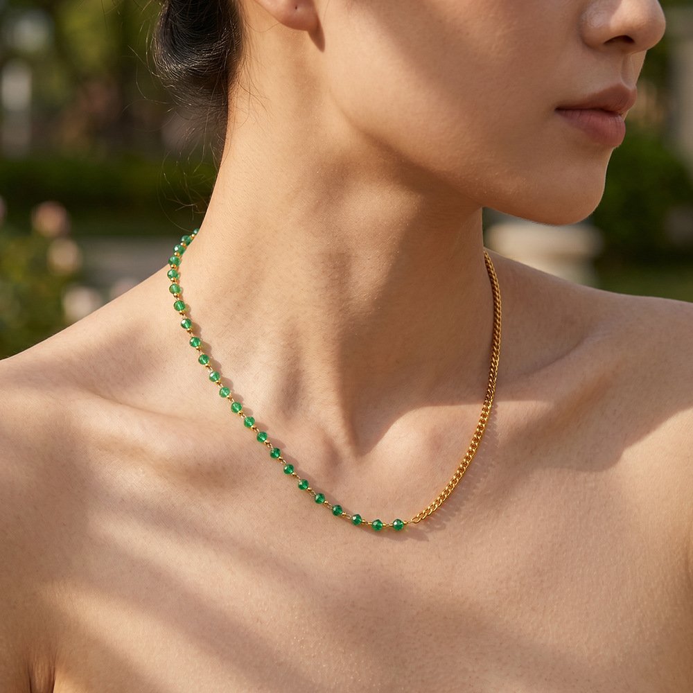Stainless Steel Minimalist Necklace Style DM5030103 Wholesale product image