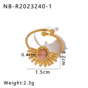 Stainless Steel Open Ring Style DM5030076 Wholesale product image