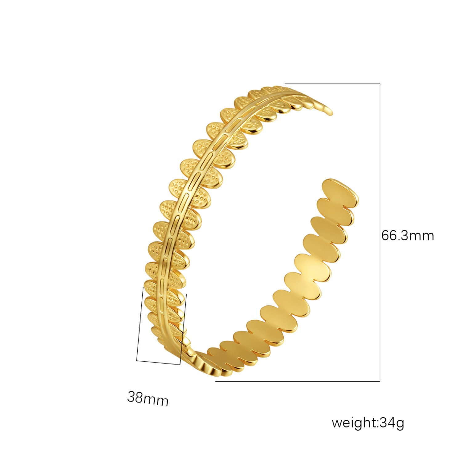Stainless Steel Bangle Style DMEH0129 Wholesale product image