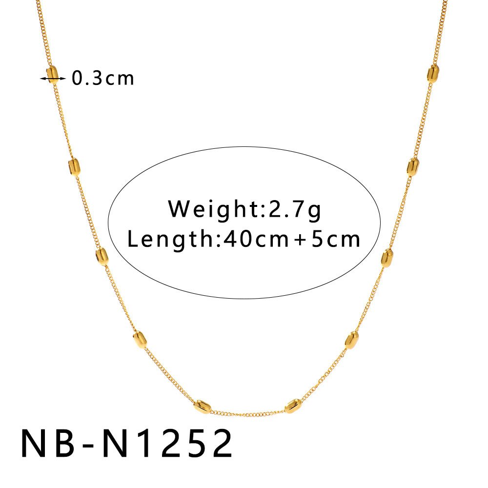 Stainless Steel Hollow Necklace Wholesale product image
