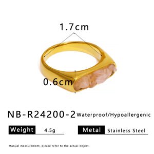 Stainless Steel Minimalist Ring Style DM5030159 Wholesale product image
