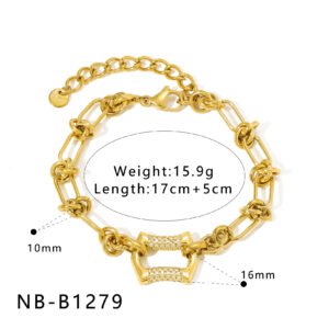 Stainless Steel CZ Heart Necklace Style DM5030064 Wholesale product image