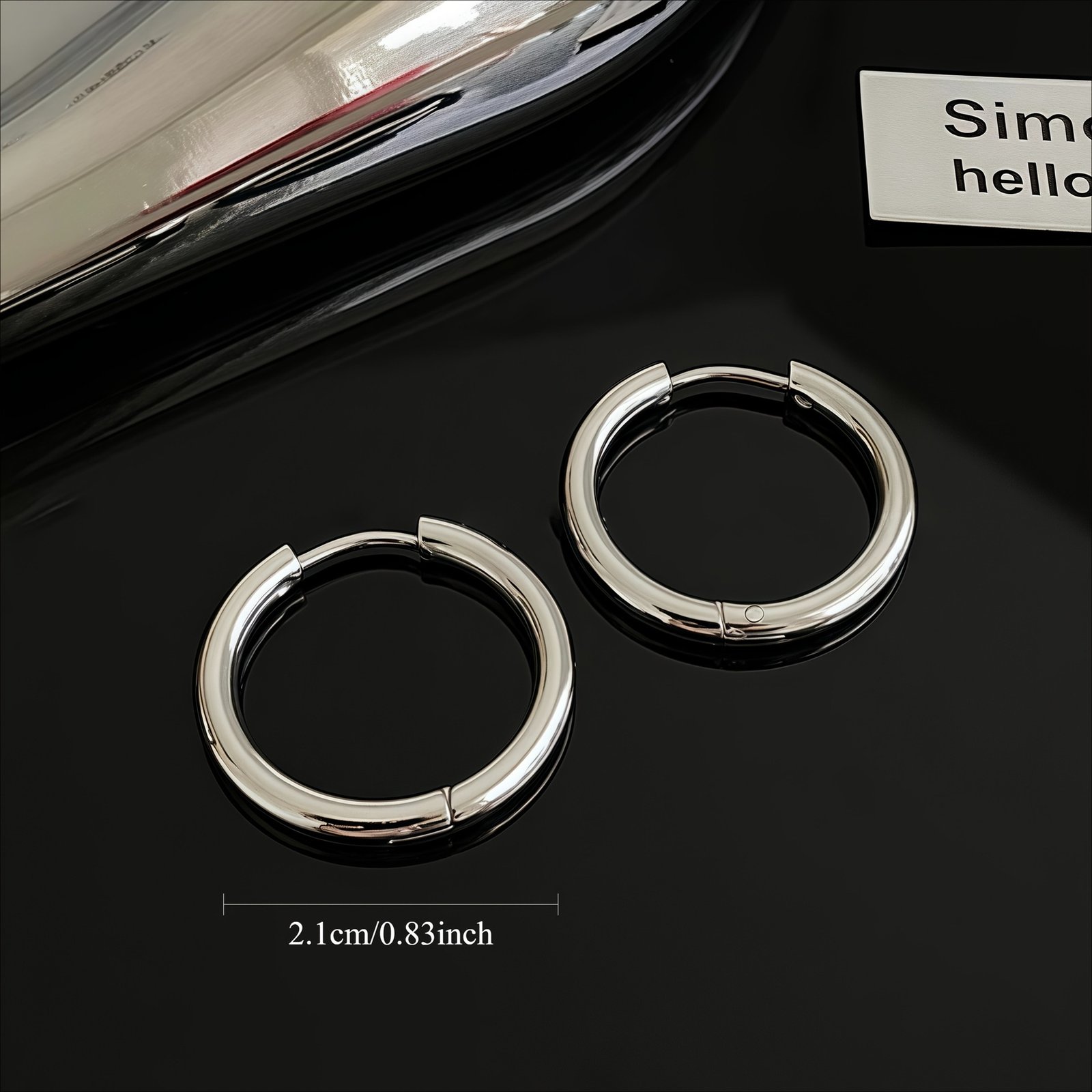 Stainless Steel Earrings Style DMEH0113 Wholesale product image