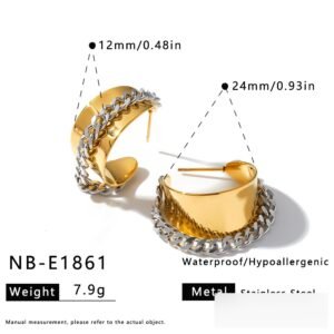 Stainless Steel Earrings Style DM5030131 Wholesale product image