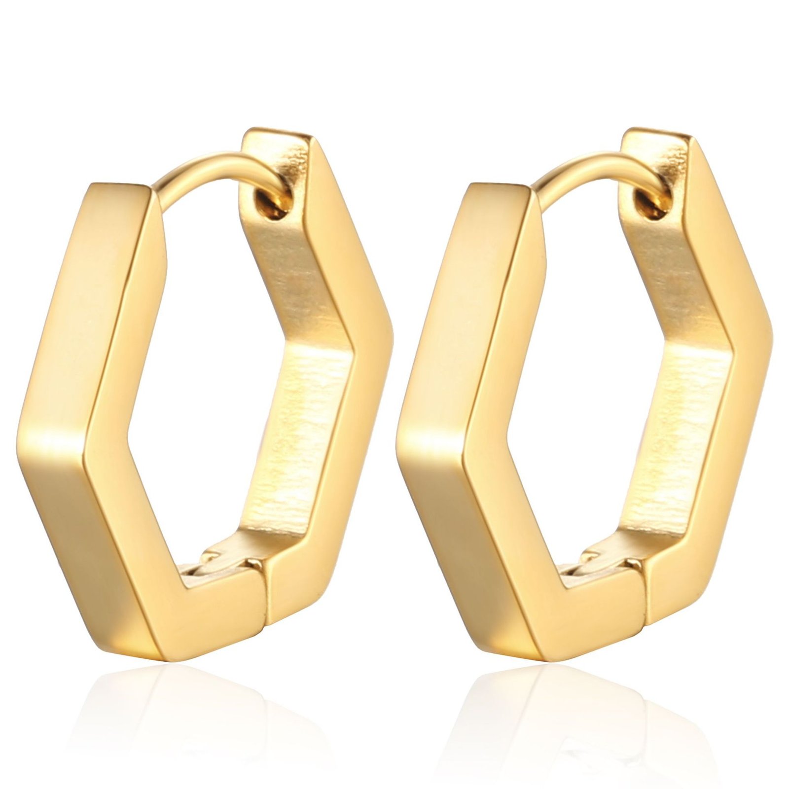 Stainless Steel Heart Earrings Style DMEH0002 Wholesale product image